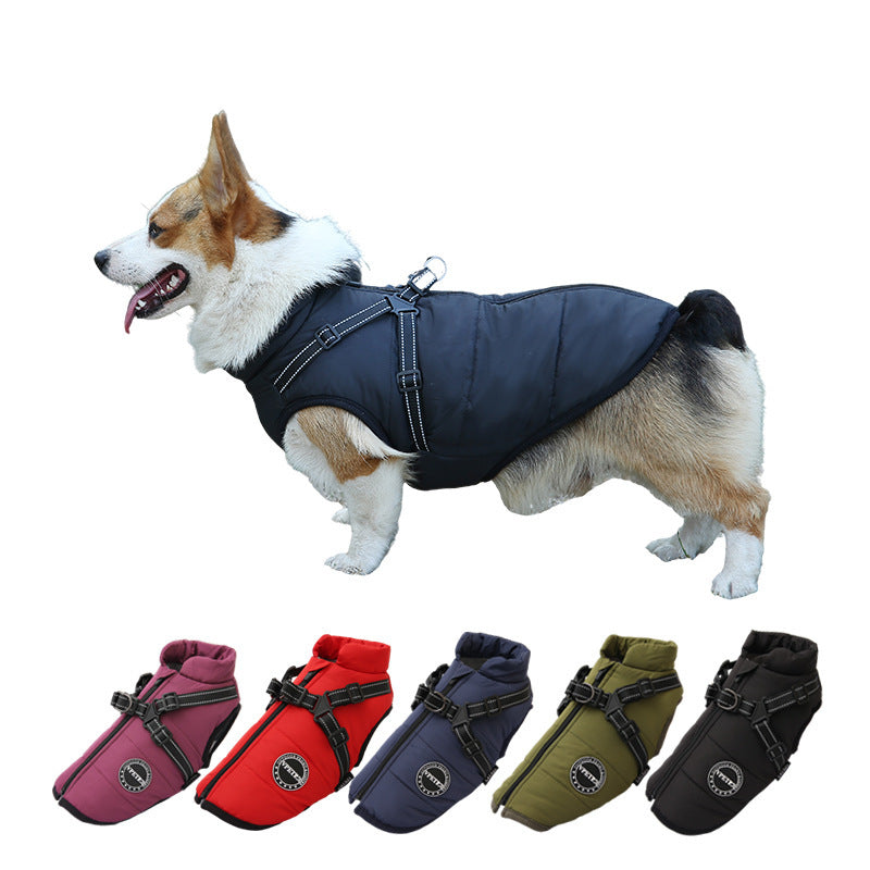 Fashion Personalized Warm Keeping Multicolor Pet Clothes