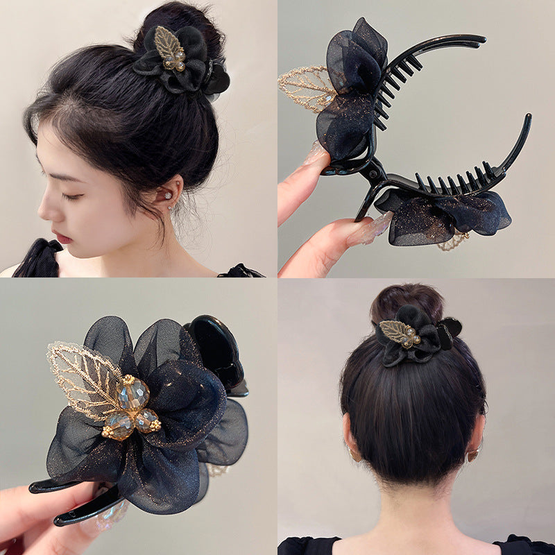 Bun Grabber Clip Headdress Sense Barrettes Female Summer Simplicity