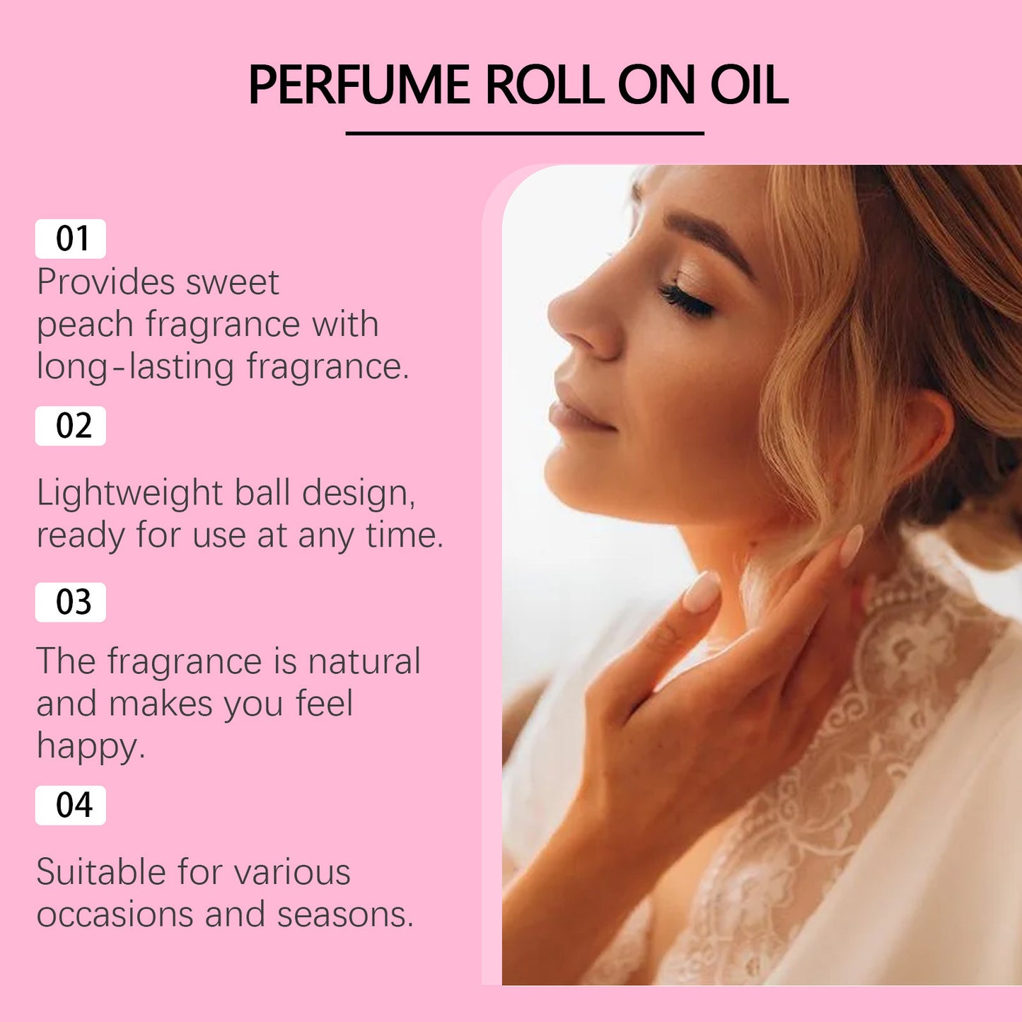 Peach Aroma Ball Perfume